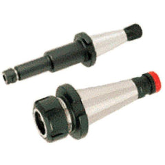 Iscar - 4mm Projection, ISO40 Taper Shank, ER20 Collet Chuck - 0.514" Shank Diam - Exact Tool & Supply