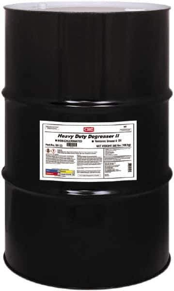 CRC - 55 Gal Drum Cleaner/Degreaser - Liquid, Petroleum Distillate & Nonchlorinated, Unscented - Exact Tool & Supply