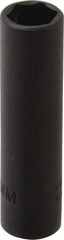 Proto - 1/4" Drive 9mm Deep Impact Socket - 6 Points, 2" OAL - Exact Tool & Supply