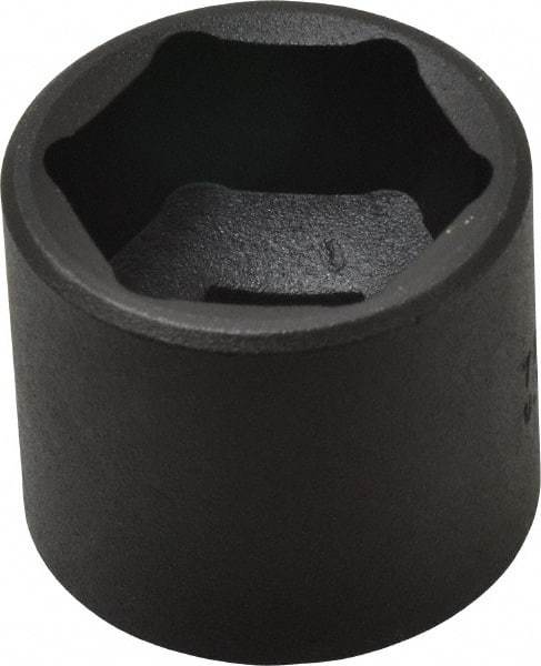 Proto - 3/8" Drive 24mm Standard Impact Socket - 6 Points, 1-3/32" OAL - Exact Tool & Supply