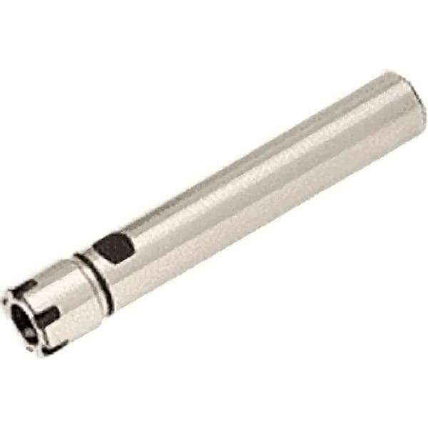 Iscar - 1mm to 13mm Capacity, 40mm Projection, Straight Shank, ER20 Collet Chuck - 190mm OAL, 20mm Shank Diam - Exact Tool & Supply