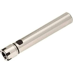 Iscar - 0.5mm to 7mm Capacity, 18.5mm Projection, Straight Shank, ER11 Collet Chuck - 168.5mm OAL, 16mm Shank Diam - Exact Tool & Supply