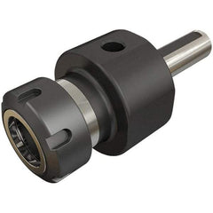 Iscar - 1mm to 16mm Capacity, 72mm Projection, Straight Shank, ER25 Collet Chuck - 137mm OAL, 20mm Shank Diam - Exact Tool & Supply