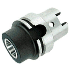 Iscar - Click-In Quick Change, HSK63 Rotary Tool Holder Quick Change Master Holder - 41mm Nose Diameter, 84.99mm Projection, Through Coolant - Exact Tool & Supply
