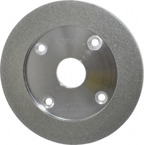 Norton - 6" Diam, 1-1/4" Hole Size, 7/16" Overall Thickness, 100 Grit, Type 6 Tool & Cutter Grinding Wheel - Fine Grade, Diamond - Exact Tool & Supply