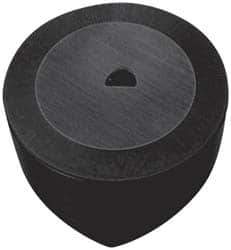 Kyocera - RCGX106 T08015625AA Grade A66N Ceramic Turning Insert - Al2O3/TiC/TiN Finish, Round, 3/4" Inscr Circle, 0.394 Thick - Exact Tool & Supply
