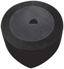 Kyocera - RCGX106 T08015625AA Grade A66N Ceramic Turning Insert - Al2O3/TiC/TiN Finish, Round, 3/4" Inscr Circle, 0.394 Thick - Exact Tool & Supply