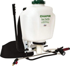 Chapin - 4 Gal Garden Backpack Sprayer - Reinforced Hose, Polyethylene Tank, For Industrial Applications - Exact Tool & Supply