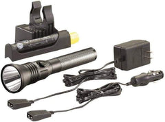 Streamlight - White LED Bulb, 740 Lumens, Industrial/Tactical Flashlight - Black Aluminum Body, 1 AA NiMH Battery Included - Exact Tool & Supply