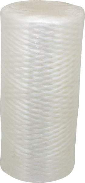 Pentair - 4-1/2" OD, 25µ, Fibrillated Polypropylene String-Wound Cartridge Filter - 9-7/8" Long, Reduces Sediments - Exact Tool & Supply