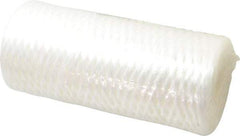 Pentair - 4-1/2" OD, 50µ, Fibrillated Polypropylene String-Wound Cartridge Filter - 9-7/8" Long, Reduces Sediments - Exact Tool & Supply