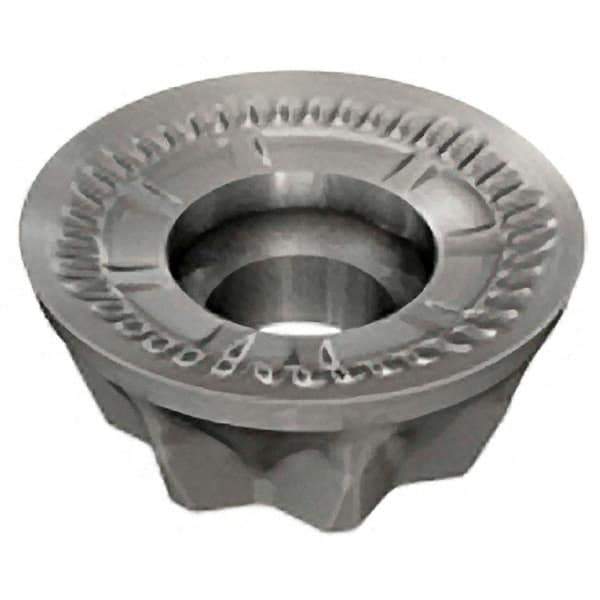 Iscar - R90MT1205 T Grade IC328 Carbide Milling Insert - TiCN Finish, 0.2087" Thick, 12mm Inscribed Circle - Exact Tool & Supply