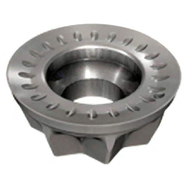 Iscar - RXMT10T3 RM Grade IC950 Carbide Milling Insert - TiAlN Finish, 0.1563" Thick, 10mm Inscribed Circle - Exact Tool & Supply