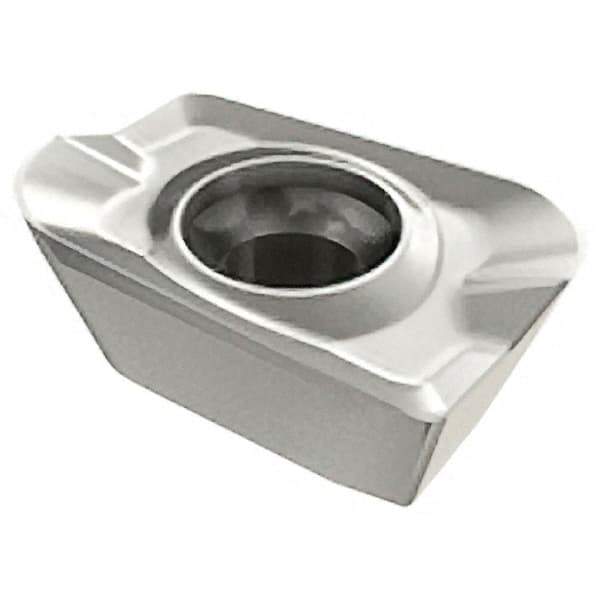 Iscar - ADKT150532 HM Grade IC520M Carbide Milling Insert - TiCN Finish, 0.2205" Thick, 3.2mm Corner Radius - Exact Tool & Supply