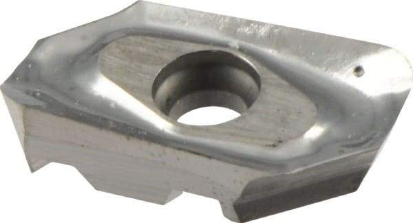 Iscar - HM90 AXCR150520 P Grade IC28 Carbide Milling Insert - Uncoated, 0.1969" Thick, 2mm Corner Radius - Exact Tool & Supply