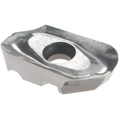 Iscar - HM90 AXCR150532 P Grade IC28 Carbide Milling Insert - Uncoated, 0.1969" Thick, 3.2mm Corner Radius - Exact Tool & Supply