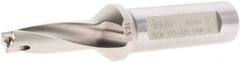 Iscar - 10.5 to 10.9mm Diam, 3xD, 31mm Max Depth, 16mm Shank Diam, 94mm OAL, Replaceable Tip Drill - IDI-SG, IDI-SK Insert, DCM Toolholder, Series ChamDrill - Exact Tool & Supply