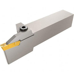 Iscar - GHD, External, Left Hand, 36mm Max Depth of Cut, 7 to 8.3mm Groove Width, Indexable Grooving Tool Holder - GD.., GI.. Insert Compatibility, 32mm Shank Height, 32mm Shank Width, 170mm OAL - Exact Tool & Supply