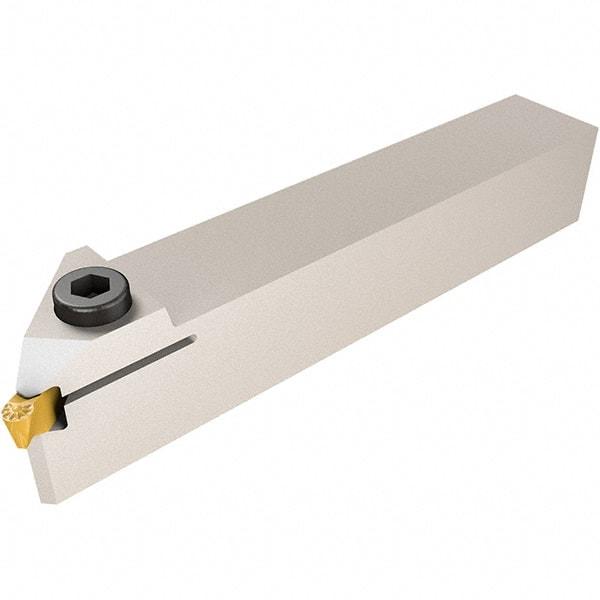 Iscar - GHS, External, Left Hand, 2.2 to 3.15mm Groove Width, Indexable Grooving Tool Holder - GI.. Insert Compatibility, 10mm Shank Height, 10mm Shank Width, 120mm OAL - Exact Tool & Supply