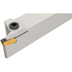 Iscar - GHD, External, Right Hand, 12mm Max Depth of Cut, 5 to 6.4mm Groove Width, Indexable Grooving Tool Holder - GI.. Insert Compatibility, 25mm Shank Height, 25mm Shank Width, 135mm OAL - Exact Tool & Supply
