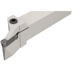 Iscar - GHDK, Internal or External, Left Hand, 19mm Max Depth of Cut, 6 to 6mm Groove Width, Indexable Grooving Tool Holder - GIPA 6.00 Insert Compatibility, 25mm Shank Height, 25mm Shank Width, 150mm OAL - Exact Tool & Supply