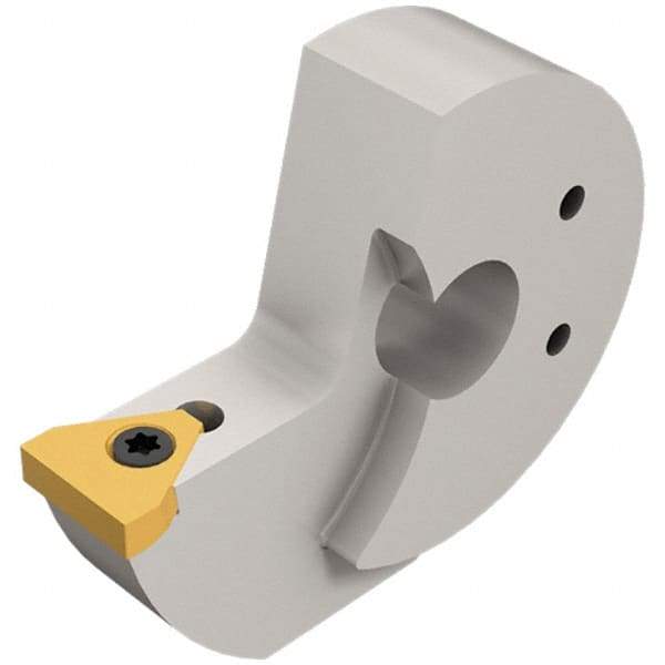 Iscar - Left Hand Cut Indexable Grooving Cartridge - XNUW Insert Style - Exact Tool & Supply