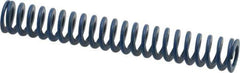 Associated Spring Raymond - 3/8" Hole Diam, 3/16" Rod Diam, 2-1/2" Free Length, Blue Die Spring - 30 Lb Max Deflection, 1.25" Max Deflection, Medium Duty, Chromium Alloy Steel - Exact Tool & Supply