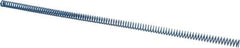 Associated Spring Raymond - 3/8" Hole Diam, 3/16" Rod Diam, 12" Free Length, Blue Die Spring - 36 Lb Max Deflection, 6" Max Deflection, Medium Duty, Chromium Alloy Steel - Exact Tool & Supply