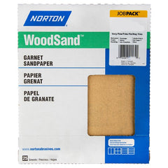11″ × 9″ Woodsand A511 Paper Sheet 220 Grit Very Fine Garnet - Exact Tool & Supply
