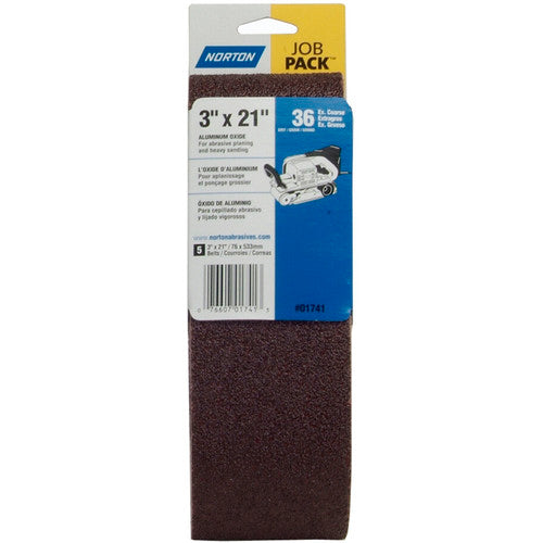 3″ × 21″ Metalite R215 Portable Belt 36 Grit Aluminum Oxide - Exact Tool & Supply
