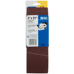 3″ × 21″ Metalite R215 Portable Belt 80 Grit Aluminum Oxide - Exact Tool & Supply