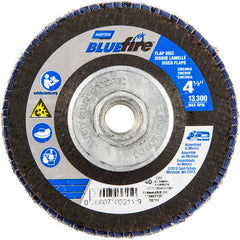 ‎4-1/2″ × 1/4″ × 5/8″-11 20X High Performance Flap Disc Type 29 Conical 40 Grit - Exact Tool & Supply