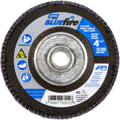 ‎4-1/2″ × 1/4″ × 5/8″-11 20X High Performance Flap Disc Type 29 Conical 60 Grit - Exact Tool & Supply