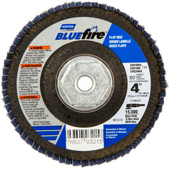 4″ × 1/4″ × 5/8″ 20X High Performance Flap Disc Type 29 60 Grit - Exact Tool & Supply