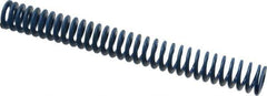 Associated Spring Raymond - 3/4" Hole Diam, 3/8" Rod Diam, 6-1/2" Free Length, Blue Die Spring - 146.3 Lb Max Deflection, 3.25" Max Deflection, Medium Duty, Chromium Alloy Steel - Exact Tool & Supply