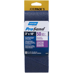 3″ × 18″ 3X High Performance Portable Belt 50 Grit Zirconia Alumina - Exact Tool & Supply