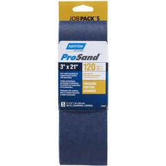 3″ × 21″ 3X High Performance Portable Belt 120 Grit Zirconia Alumina - Exact Tool & Supply
