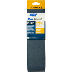3″ × 24″ NorZon R811 Portable Belt 120 Grit Zirconia Alumina - Exact Tool & Supply