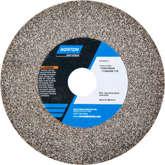 6″ × 3/4″ × 1″ Gemini Alundum Bench & Pedestal Wheel Type 01 Straight 36/46 - Exact Tool & Supply