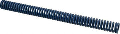 Associated Spring Raymond - 1" Hole Diam, 1/2" Rod Diam, 12" Free Length, Blue Die Spring - 240 Lb Max Deflection, 6" Max Deflection, Medium Duty, Chromium Alloy Steel - Exact Tool & Supply