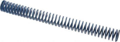 Associated Spring Raymond - 1-1/4" Hole Diam, 5/8" Rod Diam, 12" Free Length, Blue Die Spring - 360 Lb Max Deflection, 6" Max Deflection, Medium Duty, Chromium Alloy Steel - Exact Tool & Supply