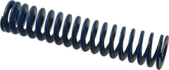 Associated Spring Raymond - 1-1/2" Hole Diam, 3/4" Rod Diam, 7" Free Length, Blue Die Spring - 507.5 Lb Max Deflection, 3.5" Max Deflection, Medium Duty, Chromium Alloy Steel - Exact Tool & Supply