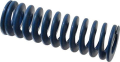 Associated Spring Raymond - 2" Hole Diam, 1" Rod Diam, 6" Free Length, Blue Die Spring - 1170 Lb Max Deflection, 3" Max Deflection, Medium Duty, Chromium Alloy Steel - Exact Tool & Supply
