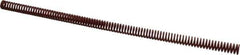 Associated Spring Raymond - 1/2" Hole Diam, 9/32" Rod Diam, 12" Free Length, Red Die Spring - 53.3 Lb Max Deflection, 4.44" Max Deflection, Medium Heavy Duty, Chromium Alloy Steel - Exact Tool & Supply