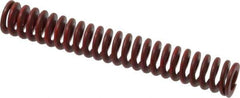 Associated Spring Raymond - 3/4" Hole Diam, 3/8" Rod Diam, 5" Free Length, Red Die Spring - 166.5 Lb Max Deflection, 1.85" Max Deflection, Medium Heavy Duty, Chromium Alloy Steel - Exact Tool & Supply