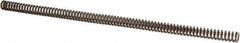 Associated Spring Raymond - 1/2" Hole Diam, 9/32" Rod Diam, 12" Free Length, Gold Die Spring - 57.6 Lb Max Deflection, 3.6" Max Deflection, Heavy Duty, Chromium Alloy Steel - Exact Tool & Supply