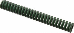 Associated Spring Raymond - 3/4" Hole Diam, 3/8" Rod Diam, 5-1/2" Free Length, Green Die Spring - 295.6 Lb Max Deflection, 1.38" Max Deflection, Extra Heavy Duty, Chromium Alloy Steel - Exact Tool & Supply