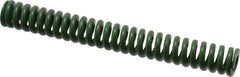 Associated Spring Raymond - 3/4" Hole Diam, 3/8" Rod Diam, 6" Free Length, Green Die Spring - 292.5 Lb Max Deflection, 1.5" Max Deflection, Extra Heavy Duty, Chromium Alloy Steel - Exact Tool & Supply