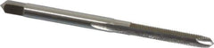 Hertel - M2.5x0.45 Metric Coarse, D1, 2 Flutes, Plug Chamfer, Bright Finish, High Speed Steel Spiral Point STI Tap - 1-15/16" OAL - Exact Tool & Supply