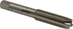 Hertel - M12x1.25 Metric Fine, D3, 3 Flutes, Plug Chamfer, Bright Finish, High Speed Steel Spiral Point STI Tap - 3-19/32" OAL - Exact Tool & Supply